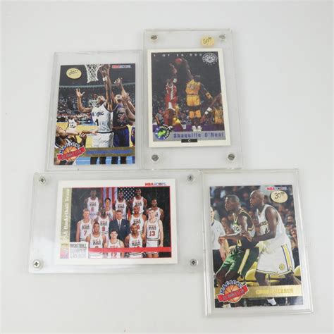 Sports Trading Cards, 4 Cards | Property Room