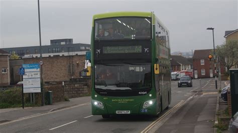 Thrash Volvo B5TL MCV Evoseti A4 To Bristol Airport A511 WX67