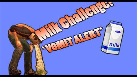 Milk Challenge Vomit Alert Youtube