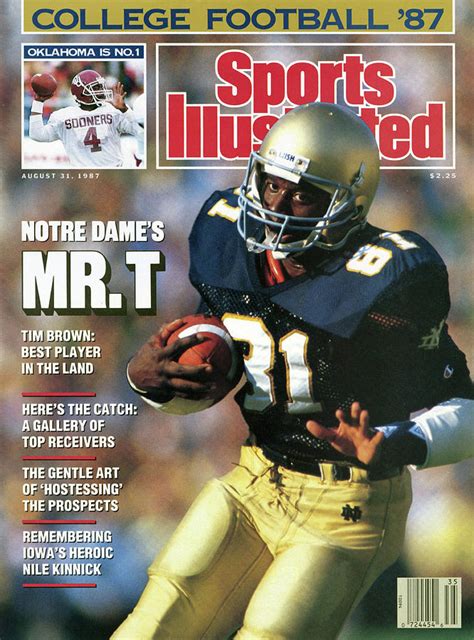 Notre Dames Mr T College Football Preview Issue Sports