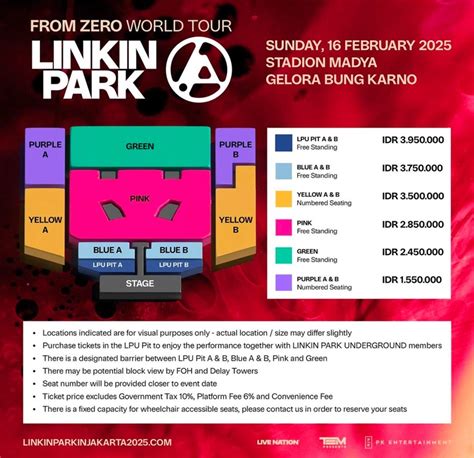 Linkin Park Gelar Konser Di Jakarta Pada Februari Ini Info