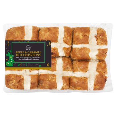 Crafted Collection Apple Caramel Hot Cross Buns Pack PnP