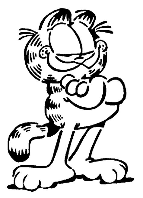 Garfield Drawing | Free download on ClipArtMag