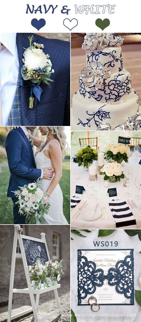 Top 5 Early Spring Navy Blue Wedding Color Palettes Navy Blue Wedding Navy Blue Wedding