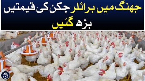 Broiler Chicken Prices Increase In Jhang Aaj News YouTube