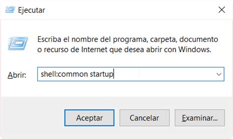 Encuentra dónde está la carpeta del menú de inicio en Windows 10