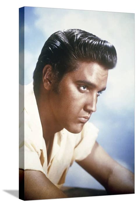 Elvis Presley 1956 Gallery Wrapped Canvas Print Wall Art