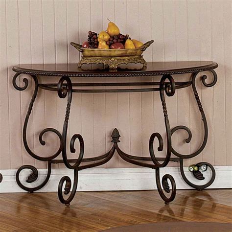 Wrought Iron Console Tables Wrought Iron Console Tables