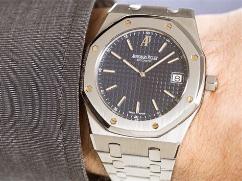 Audemars Piguet Royal Oak Jumbo Ref Stainless Steel Blue Dial Box