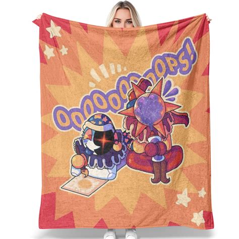 Sunnydrop Moondrop Fnaf Security Breach Velvet 40IN 60IN Blanket