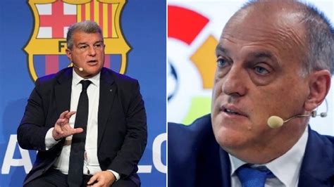 Barcelona Pide La Dimisión Del Presidente De Laliga Con Un Duro Comunicado Rpp Noticias