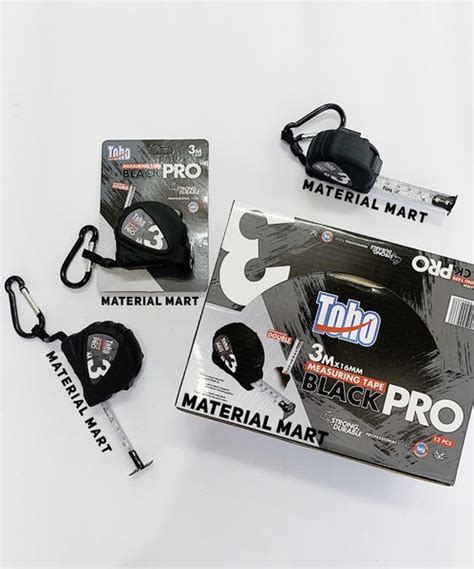 Jual Meteran Toho M Black Pro Ori Meter Alat Ukur Plat M Hitam Ls