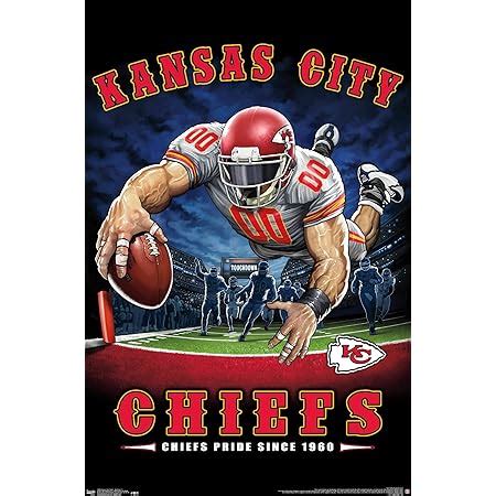 Amazon Trends International Nfl Kansas City Chiefs Drip Helmet