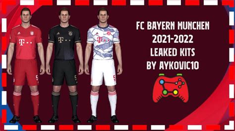 Pes Fc Bayern Munchen Leaked Kits By Aykovic Youtube