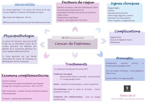 Cancer De L Estomac Fiches IDE