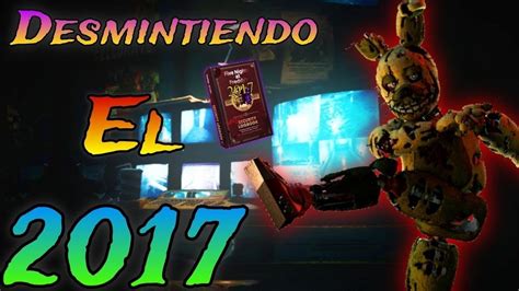 El Survival Logbook NO Estuvo Hasta El 2017 FNaF Desmintiendo