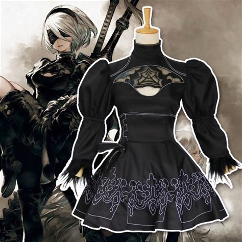 Hsiu High Yorha No2 Type B 2byorh 2a 9s 2b Wig Cosplay Nier Automata Costume Play Wigs Costumes