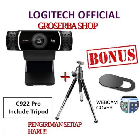 Jual Webcam Logitech C922 Pro Tripod Webcam Logitech C922 Pro Stream Shopee Indonesia