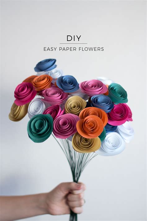 Easy Paper Flowers Diy Pure Sweet Joy Paper Flowers Diy Easy