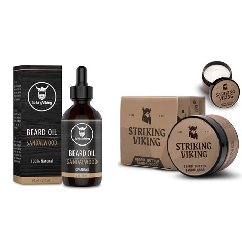 Striking Viking Beard Oil Conditioner 2oz And Beard Butter