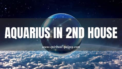 Aquarius In 2nd House You Only Live Once Mindset Spiritual