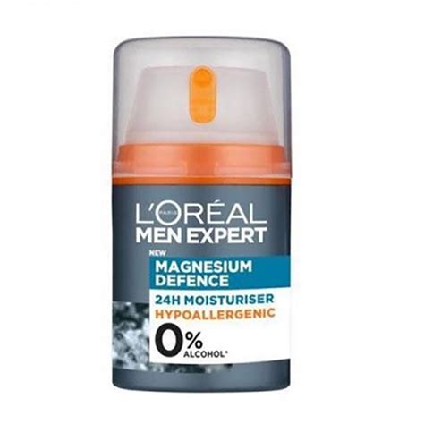 L Oreal Men Expert Magnesium Defence Hypoallergenic Moisturiser 50ml