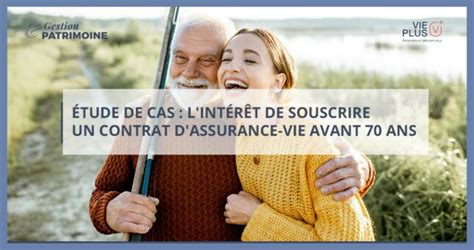 Etude De Cas Lint R T De Souscrire Un Contrat Dassurance Vie Avant