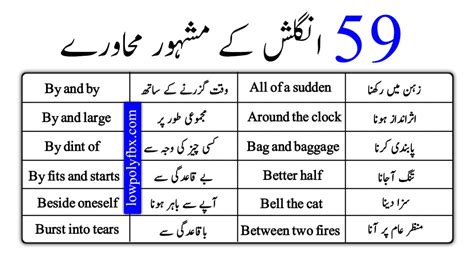 44 English Proverbs With Urdu Meaning And Translation