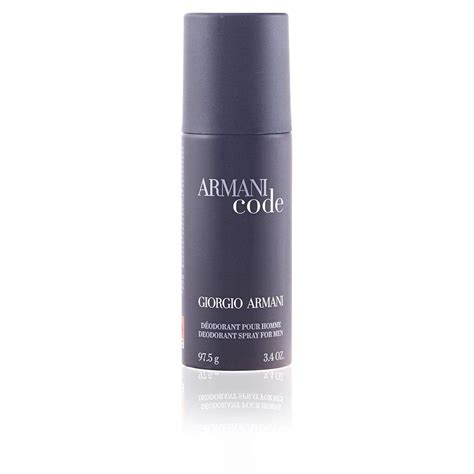 Armani Code By Giorgio Armani For Men 5oz Deodorant Spray