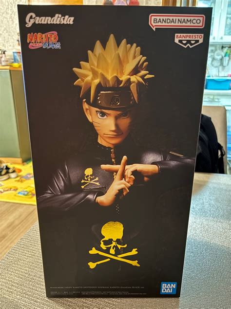 Mastermind JAPAN NARUTO SHIPPUDEN UZUMAKI NARUTO Grandista BLACK Ver