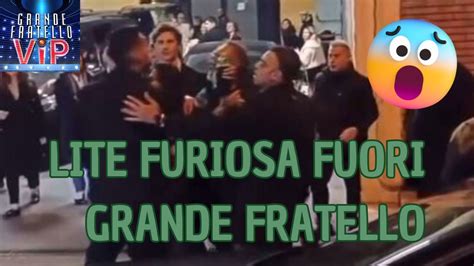 Lite Furiosa Fuori Dal Grande Fratello Tra Massimiliano Varrese E Josh