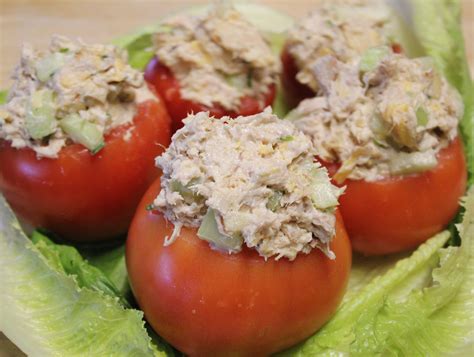 Chicken Salad Stuffed Tomatoes - Mom Endeavors