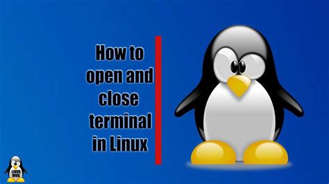 Linux Command Line Tutorial For Beginners 1 How To Open And Close