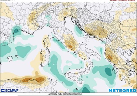 Novembre Metter Fine A Siccit E Caldo Anomalo Ecco La Linea Di Tendenza