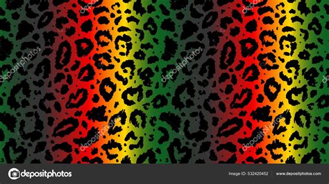 Colorful Cheetah Print Desktop Wallpaper