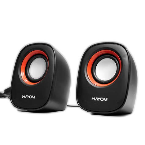 Caixa De Som Para PC Hayom KM2500 Multimídia USB P2 Computador e Notebook