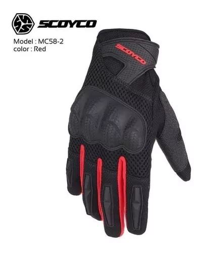 Guantes Scoyco Mc58 2 Para Moto Varios Colores Meses sin interés