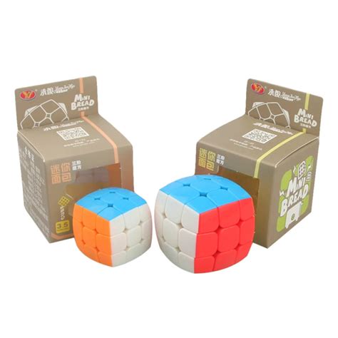 YJ Yongjun Mini Bread 3x3x3 Magic Cube Speed Puzzle Magic Cube