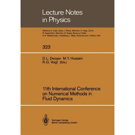 Th International Conference On Numerical Methods In Fluid Dynamics