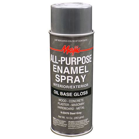 Steel Gray Spray Paint 10 Ounce Agri Supply 116558