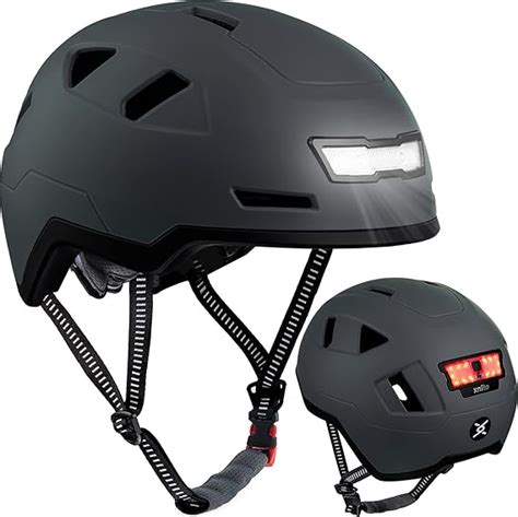 Xnito Bike Helmet With Led Lights Urban Bicycle Helmet For Adults