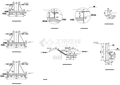 某类型进水口的建筑平面布置详图土木在线