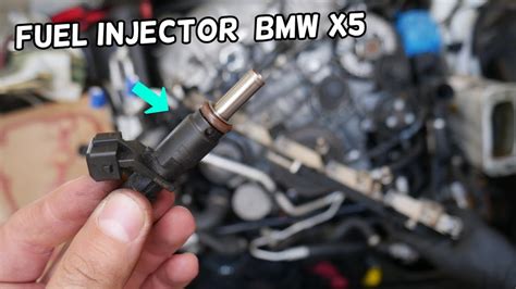 How To Replace Fuel Injector On Bmw X E Youtube