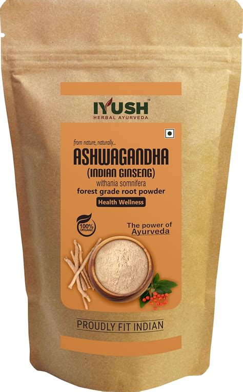 Buy IYUSH Herbal Ayurveda Ashwagandha Powder 900gm Aswagandhada