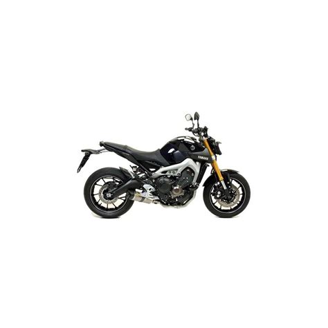 Arrow Thunder Aluminum Carbon End Cap Silencer Yamaha Mt 09 Tracer