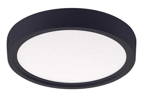 Lc Siyah W S Va St Yuvarlak Panel Eco K Panel Downlight