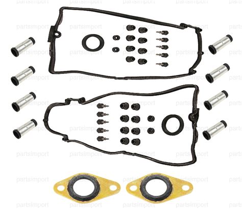 Valve Cover Gasket Set W Spark Plug Tubes Seals For Bmw I Ci