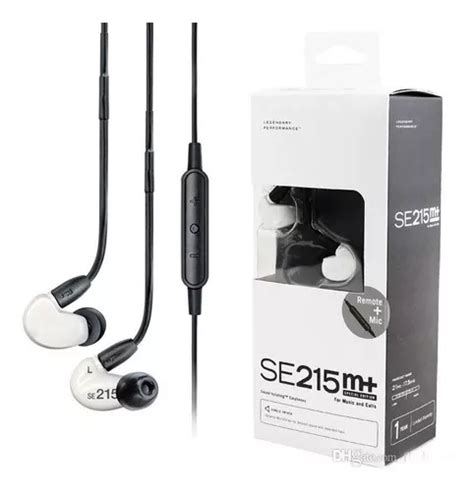 Shure Se M Spe Auriculares Intraurales Con Microfono Color Blanco