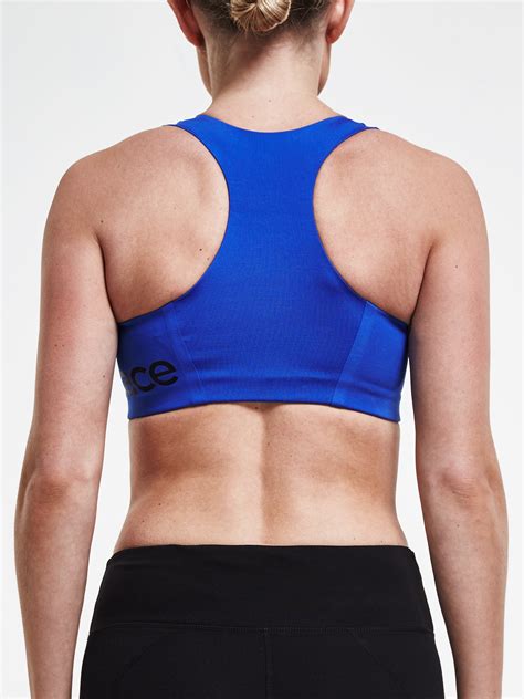 Stay In Place Active Sports Bra C D Active Blue Tights No