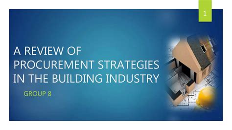 Strategies In Building Procurement Summarized Ppt